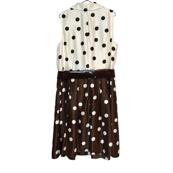 Jessica Howard Polka Dot Shirt Dress 18W - Picture 2 of 5